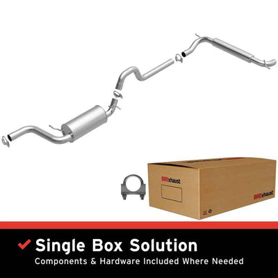 MagnaFlow BRE Exhaust Kit 05-07 Grand Caravan Town & Country - performance exhaust system with gaskets and clamps.