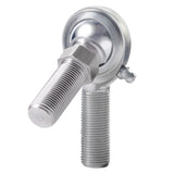 QA1 C Series 2-Pc Rod End - Male/Right Hand - .375in Bore x 3/8-24 w/Stud & Zerk - Carbon Steel