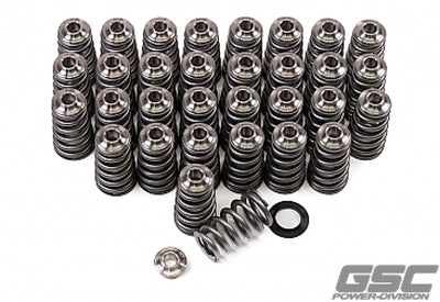 GSC P-D Ford 5.2L Voodoo/Predator Conical Spring & Ti Retainer Kit for high performance engine upgrades at DTX Performance.