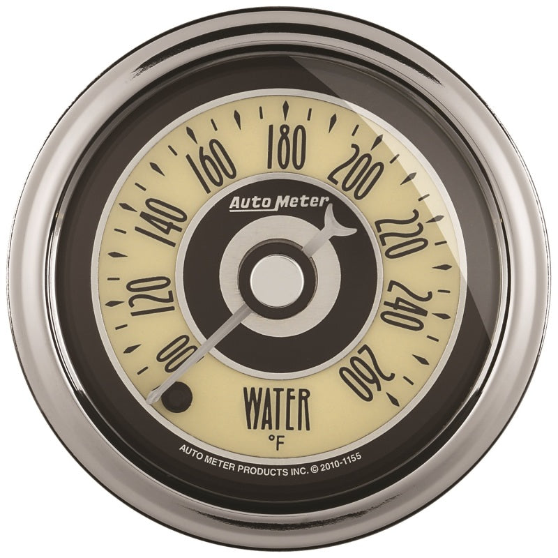 Autometer Cruiser Ad 2-1/16in Full Sweep Electric 100-260 Deg F Water Temperture Gauge for performance car parts by DTX Performance