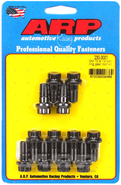 ARP GM 10 and 12 Bolt Ring Gear Bolt Kit for performance car parts and high performance auto parts by DTX Performance, veteran owned shop.