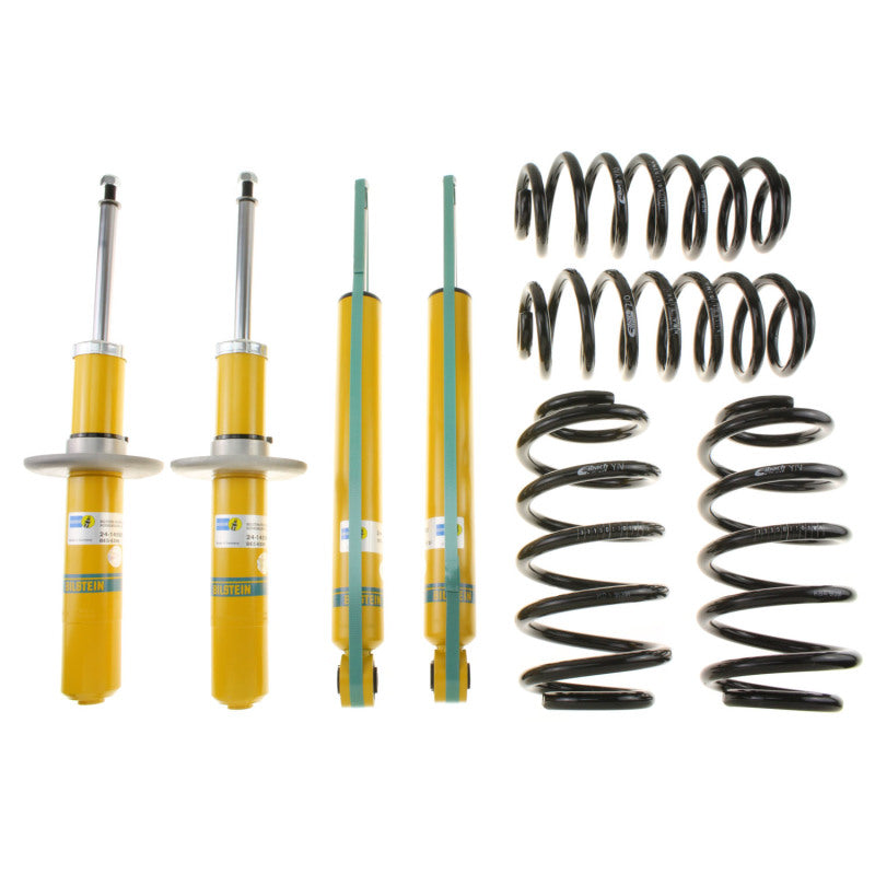 Bilstein B12 2009 Audi A4 Quattro Avant Front and Rear Suspension Kit - DTX Performance