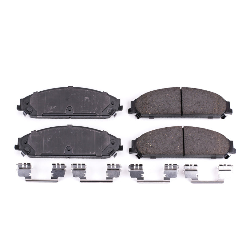 Power Stop 13-14 Chrysler 200 Front Z17 Evolution Ceramic Brake Pads w/Hardware - DTX Performance