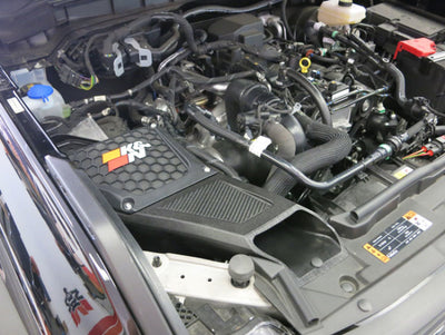 K&N 2021+ Ford Bronco VL4-2.3L F/I AirCharger Performance Intake with enclosed air box for performance car parts
