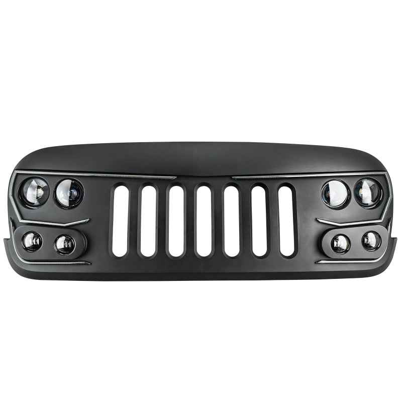 Oracle VECTOR Series Full LED Grille for Jeep Wrangler JK - High Performance Auto Parts, DTX Performance