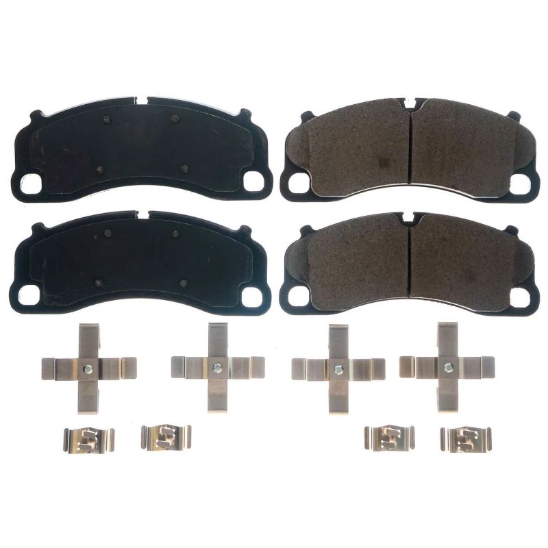 Power Stop 14-18 Porsche 911 Front Z17 Evolution Ceramic Brake Pads w/Hardware - DTX Performance