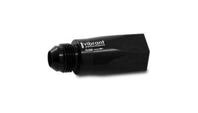 Vibrant -12AN Male to Female -12ORB Inline Check Valve for performance car parts and upgrades by DTX Performance