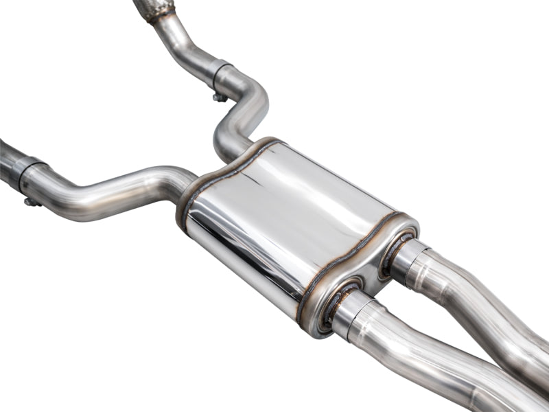 AWE Tuning 21-23 Audi C8 RS6/RS7 SwitchPath Cat-back Exhaust - Diamond Black Tips - DTX Performance