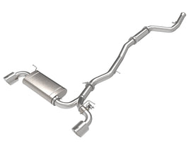 aFe POWER Takeda 2021 Toyota Supra 2.0L (t) 2.5in-3in 304 SS CB Exhaust w/ Polished Tips exhaust system
