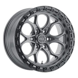 Weld 18x9 Ledge 6 6x135  ET00 BS 5.00 Satin GUN / Satin BLK Ring 87.1