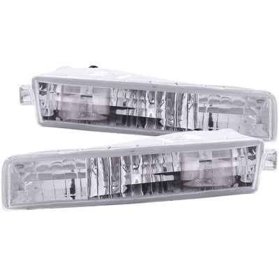 ANZO 1997-2001 Honda Prelude Euro Parking Lights Chrome, high performance auto parts