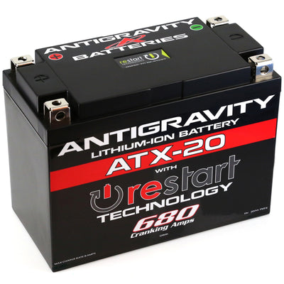 Antigravity YTX20 Lithium Battery w/Re-Start - DTX Performance - Performance Car Parts - High Performance Auto Parts