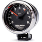 Autometer Traditional Chrome 3-3/4in 8k w/ Red Line Tachometer - High performance auto parts by DTX Performance, veteran-owned shop