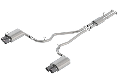 Borla 2020 Ford Explorer ST 3.0L V6 2.25in ATAK Exhaust - Carbon Fiber Tips, performance car parts, DTX Performance