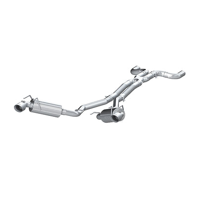 MBRP 2010 Chev Camaro V6 3.6L Dual Cat Back Round Tips exhaust system, performance car parts, DTX Performance, high performance auto parts