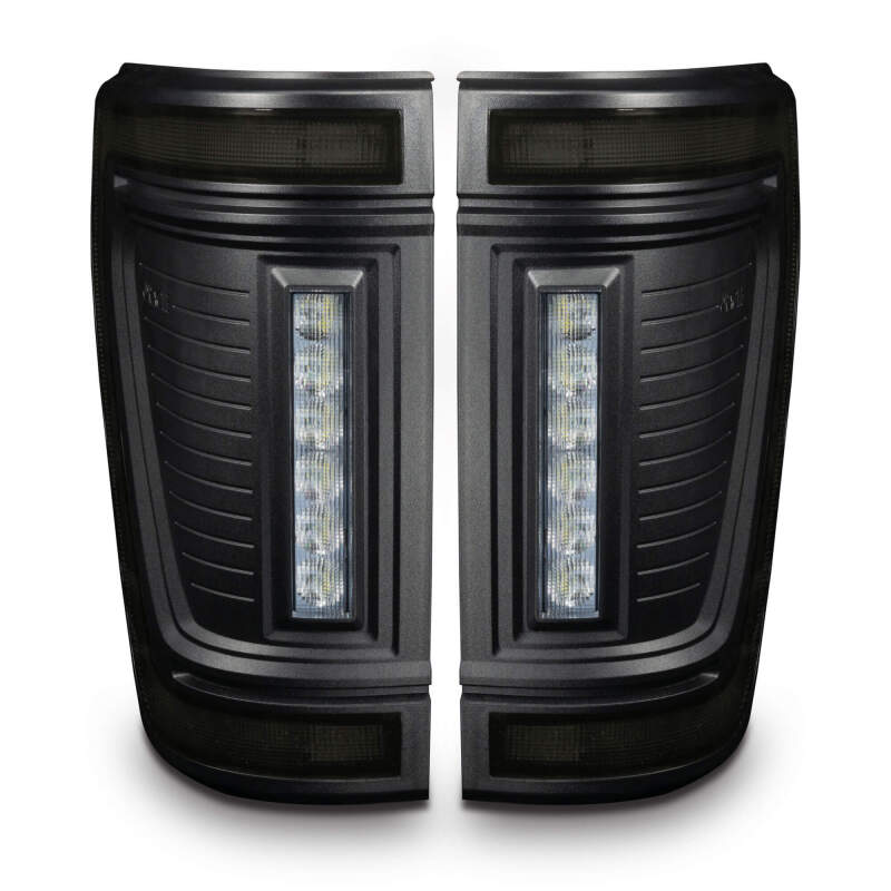 Oracle Lighting 21-24 Ford F-150 (Black Series) Flush Style LED Tail Lights featuring modular design and advanced LED technology.