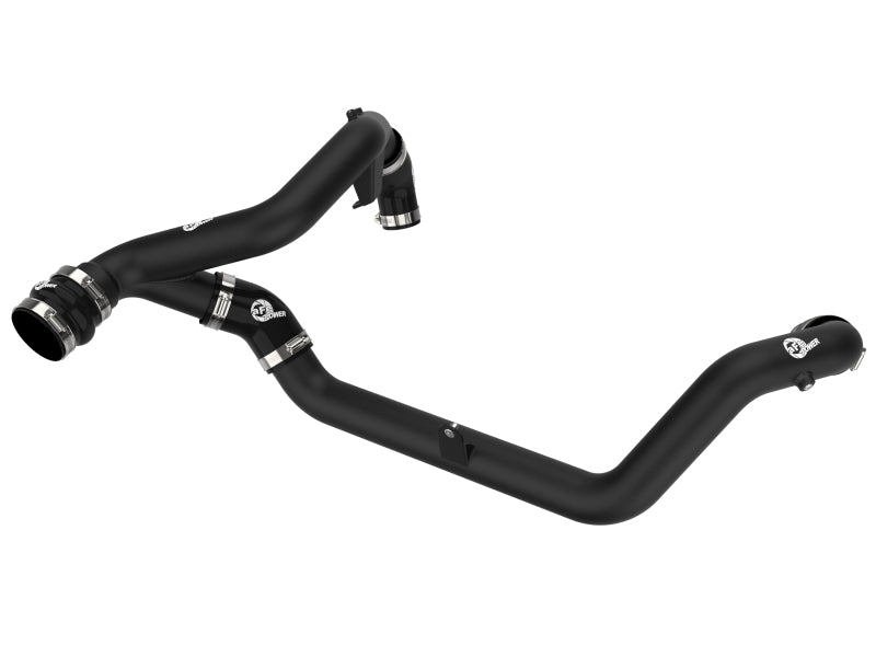 aFe BladeRunner 2 1/4in Intercooler Hot Side Charge Pipe 22-23 Ford Explorer V6-3.0L (tt) - Black - DTX Performance