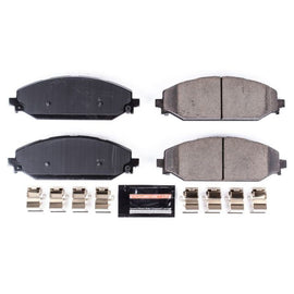 Power Stop 2019 Ram 1500 Front Z23 Evolution Sport Brake Pads w/Hardware high performance brakes