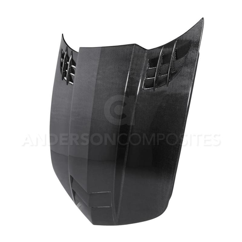 Anderson Composites 10-13 Chevy Camaro TTII-Style Carbon Fiber Hood - DTX Performance