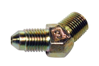 Wilwood Inlet Fitting - 1/8-27 NPT to -3 (45) for performance car parts at DTX Performance, high performance auto parts.