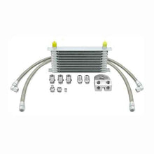 Load image into Gallery viewer, Mishimoto Universal 25 Row Oil Cooler Kit (Black Cooler)
