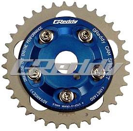 GReddy Toyota 1JZ/2JZ Adjustable Cam Sprocket for performance upgrades by DTX Performance. Enhance engine tuning with high performance parts.