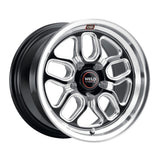 Weld S152 17X5 Laguna Drag 5X120.7 ET-26 BS2.00 Gloss Black MIL Dia 78.1