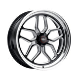 Weld S107 20X9 Laguna 5X120 ET38 BS6.50 Gloss Black MIL Dia 72.56