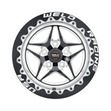 Weld S81 17x10 / 5x4.75 BP/ 7.2in. BS (43mm Offset) Black Wheel 3.18 ID (High Pad) - Single Beadlock