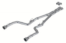 Load image into Gallery viewer, MBRP 3" Race Profile Cat-Back w/ Dual Tips Aluminized Steel Exhaust Charger 5.7L/6.2L/6.4L 2017-2023