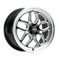 Weld Racing 17x10 Laguna Drag 5x120 ET42 BS7.2 Gloss BLK MIL DIA 78.1 Weld