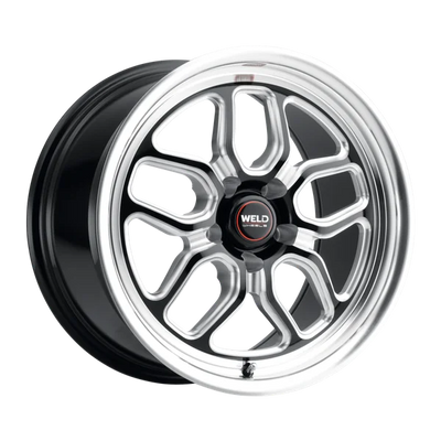 Weld Racing 18x5 Laguna Bead Lock 5x120 ET23 BS2.1 Gloss BLK MIL DIA 78.1 Weld