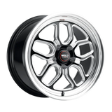 Weld Racing 15x10 Laguna Drag 5x120 ET45 BS7.25 Gloss BLK MIL DIA 78.1