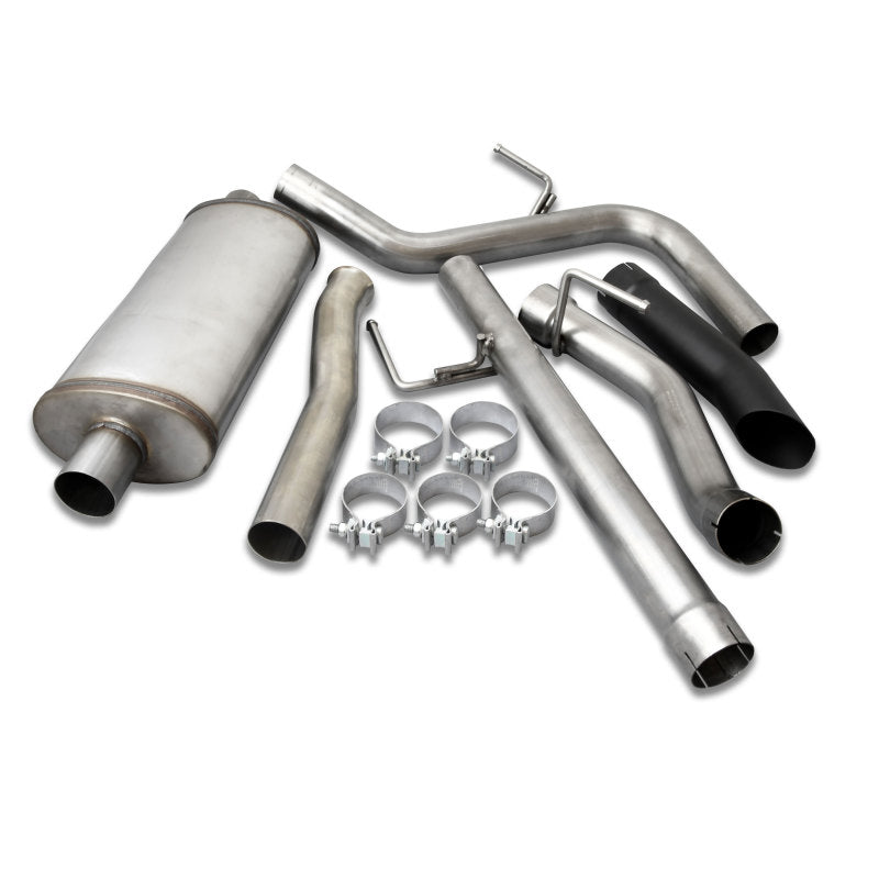 JBA 18-20 Jeep Gladiator JT 3.6L 304SS Single Rear Exit Cat-Back Exhaust - DTX Performance