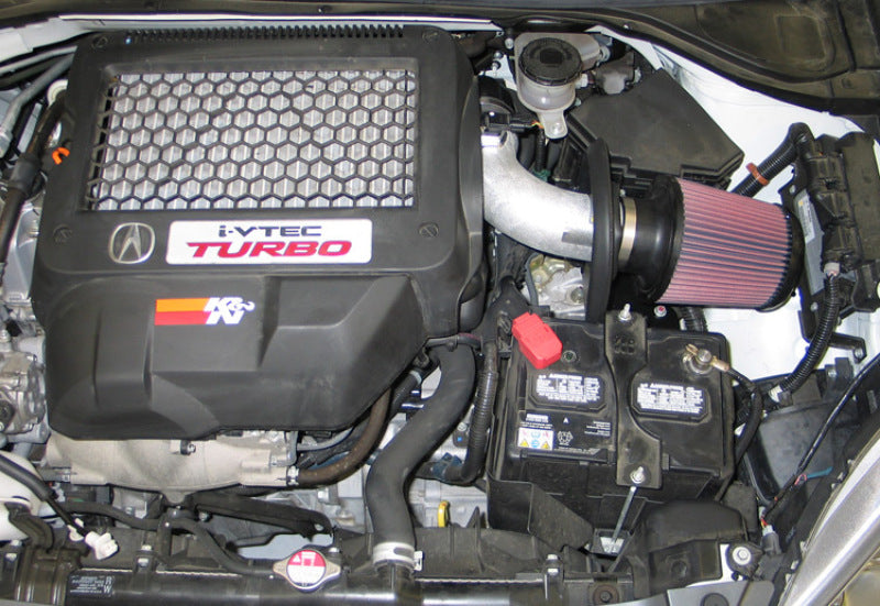 K&N 07-08 Acura RDX L4-2.3L Silver Typhoon Short Ram Intake - DTX Performance