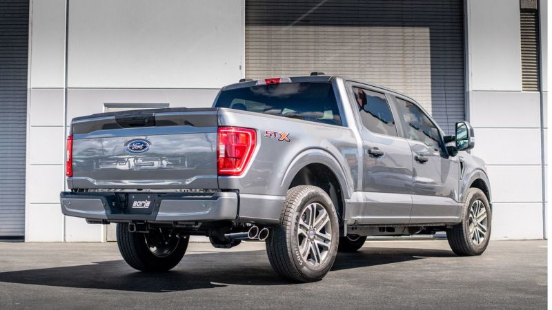 Borla F-150 2021 5.0L 4dr CC SB EC STB Lariat/KR/Platinum/LTD 3/2.25 DSE Cat-Back ATAK CHR Tips - DTX Performance