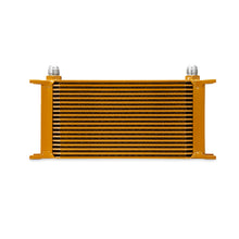 Load image into Gallery viewer, Mishimoto Universal 19 Row Oil Cooler - Gold - DTX Performance