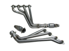 Load image into Gallery viewer, BBK 10-15 Camaro LS3 L99 Long Tube Exhaust Headers With Converters - 1-3/4 304 Stainless - DTX Performance