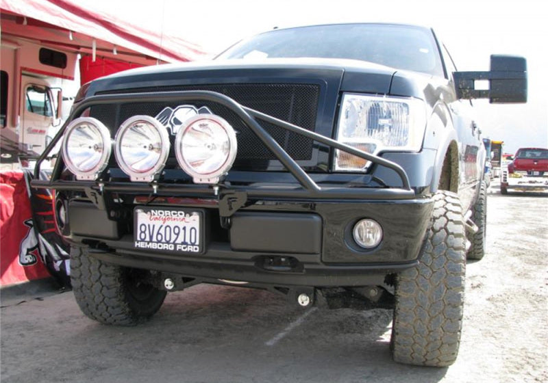 N-Fab Pre-Runner Light Bar 09-14 Ford F150/Lobo/Raptor - Gloss Black - DTX Performance