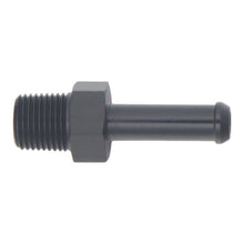 Load image into Gallery viewer, DeatschWerks 1/8in NPT Male Thread 1/4in Hose Barb - Anodized Matte Black - DTX Performance