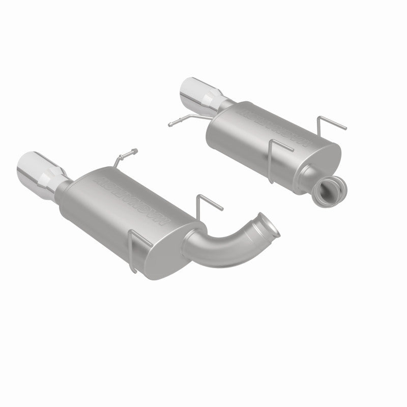 MagnaFlow 13 Ford Mustang V8 5.0L Dual Split Rear Exit Stainless Cat Back Performance Exhaust - DTX Performance