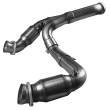 Load image into Gallery viewer, Kooks 09-13 GM 1500 3in x OEM Out Cat SS Y Pipe Kooks HDR Req - DTX Performance