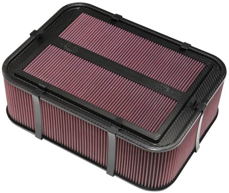 K&N Custom Racing Assembly Carbon Fiber Air Box - Large - DTX Performance