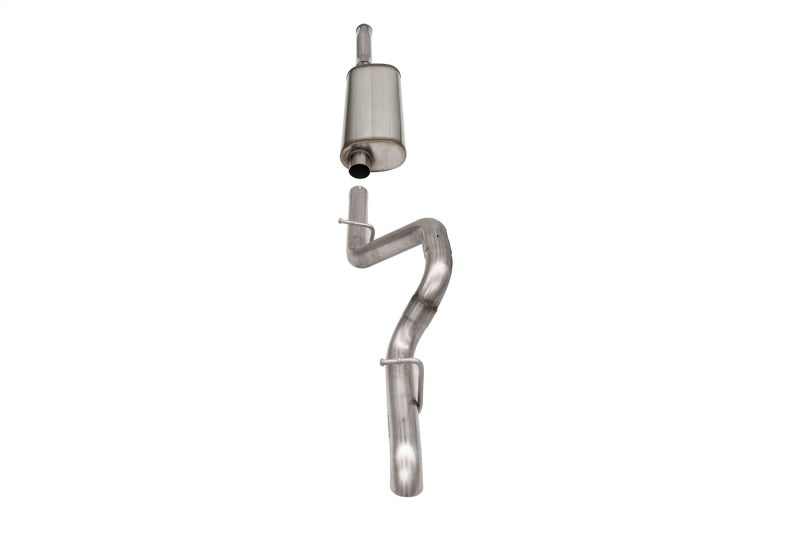 Corsa 18-21 Jeep Wrangler JLU 3.6L Sport 2.75in Cat-Back Exhaust w/ Turn Down Tip - DTX Performance