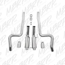 Load image into Gallery viewer, MBRP 05-09 Ford Shelby GT500 / GT Dual Split Rear Race Version, T409 4in Tips Exhaust System - DTX Performance