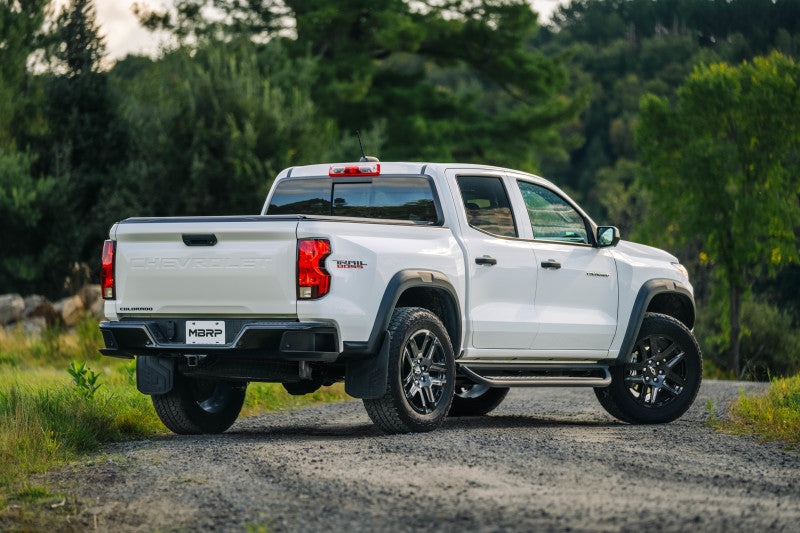 MBRP 2023 Chevy Colorado/GMC Canyon Aluminized Steel Single High Clearance Rear Exit - DTX Performance