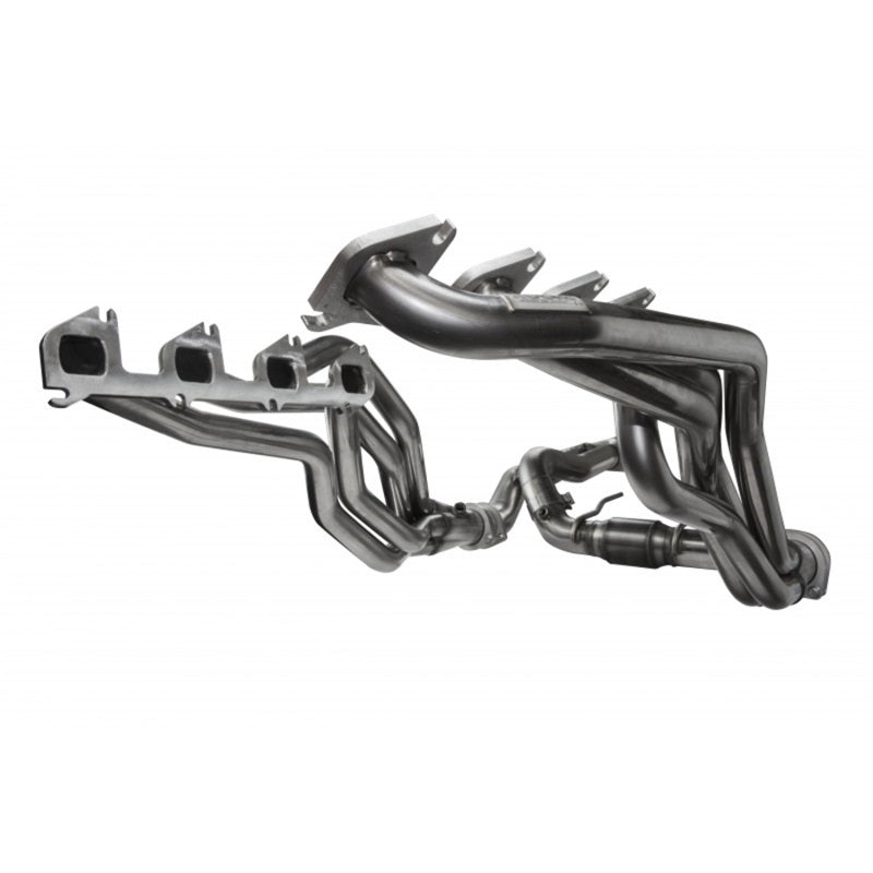 Kooks 11-14 Ford Raptor SVT 1 3/4in x 3in SS Longtube Headers and 3in SS OEM Exhaust Catted Y Pipe - DTX Performance