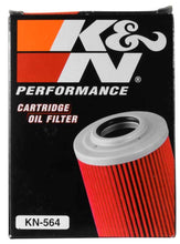 Load image into Gallery viewer, K&amp;N Can/AM Spyder RT 998/ Buell 1125R -2.2219in OD x 0.969in ID x 3.813in H Oil Filter - DTX Performance