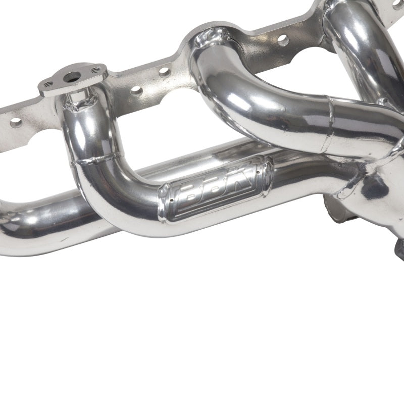 BBK 99-04 GM Truck SUV 4.8 5.3 Shorty Tuned Length Exhaust Headers - 1-3/4 Silver Ceramic - DTX Performance