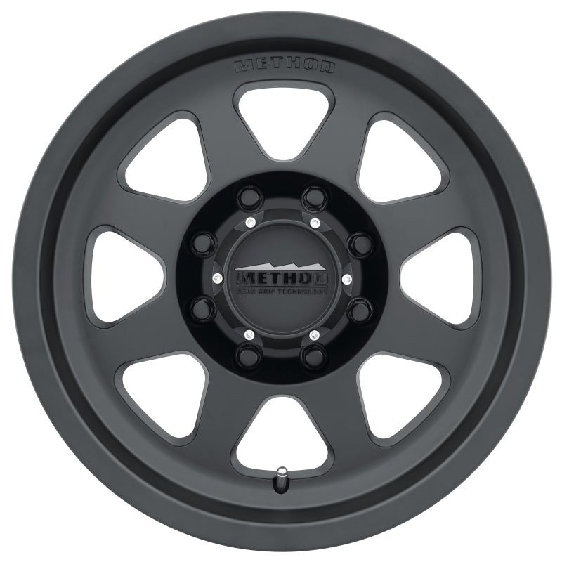 Method MR701 17x8.5 0mm Offset 8x6.5 130.81mm CB Matte Black Wheel - DTX Performance